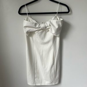 NWT 12th Tribe White Strapless Dress
